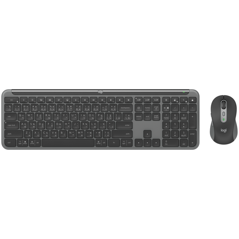 LOGITECH Signature Slim Combo MK950 - GRAPHITE - US INT'L - 2.4GHZ/BT- INTNL-973, 920-012490
