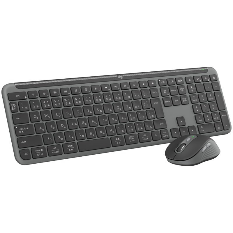 LOGITECH Signature Slim Combo MK950 - GRAPHITE - US INT'L - 2.4GHZ/BT- INTNL-973, 920-012490