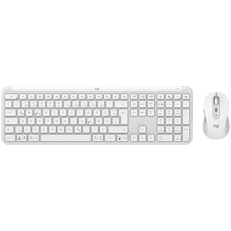 LOGITECH Signature Slim Combo MK950 - OFF WHITE - US INT'L - 2.4GHZ/BT - INTNL-973, 920-012491