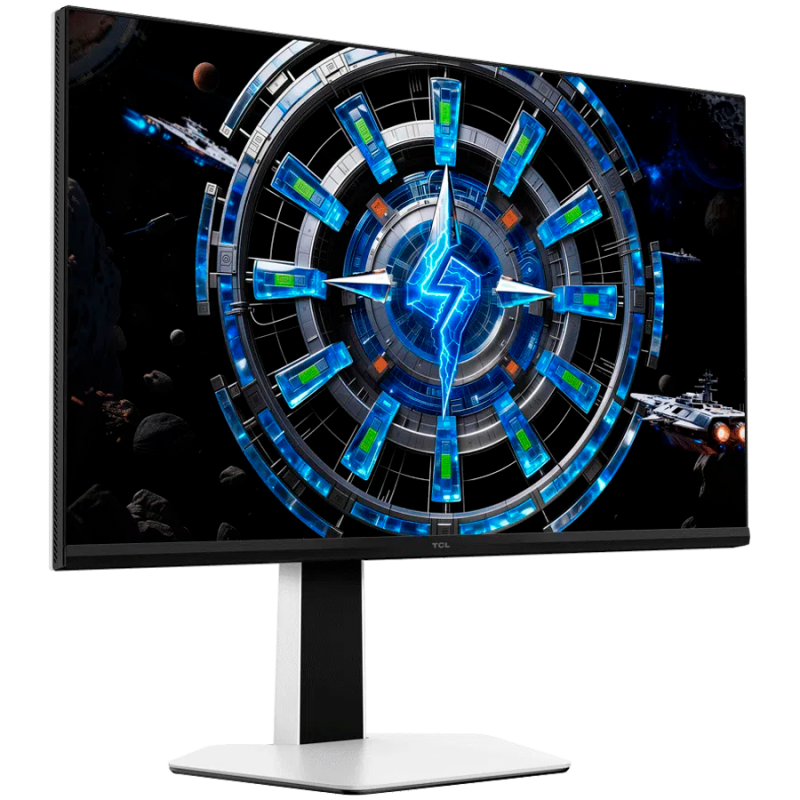 27-inch monitor, QD-Mini LED,1196 Precise Dimming Zones,TCL 27-inch monitor, 1200nits Peak Brightness, QLED, UHD 160Hz & FHD 320Hz, Tmoc Motion Clarity, 1ms GtG