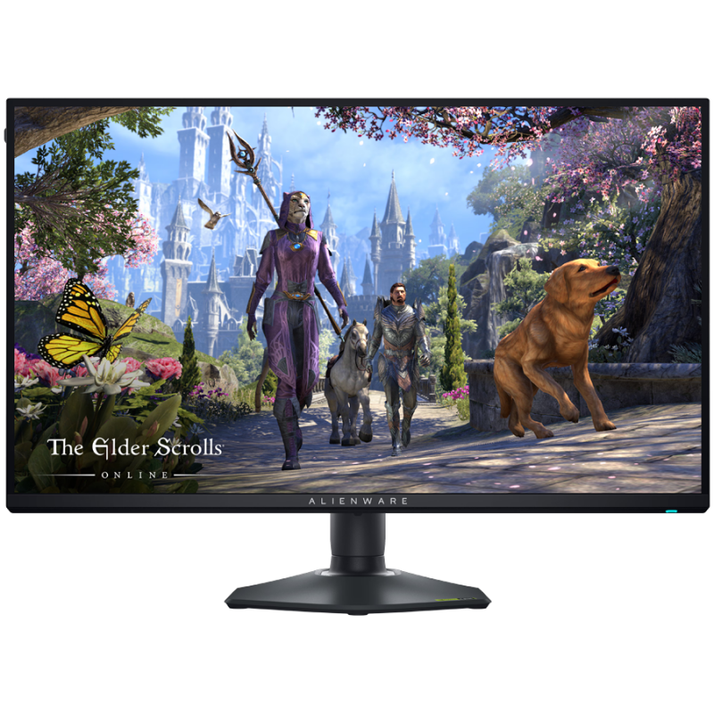 Alienware AW2725QF Gaming Монитор, 27" 16:9 IPS 3840x2160 up to 180Hz or 1920x1080 up to 360Hz, 0.5ms GtG, 1000:1, 400 cd/m2