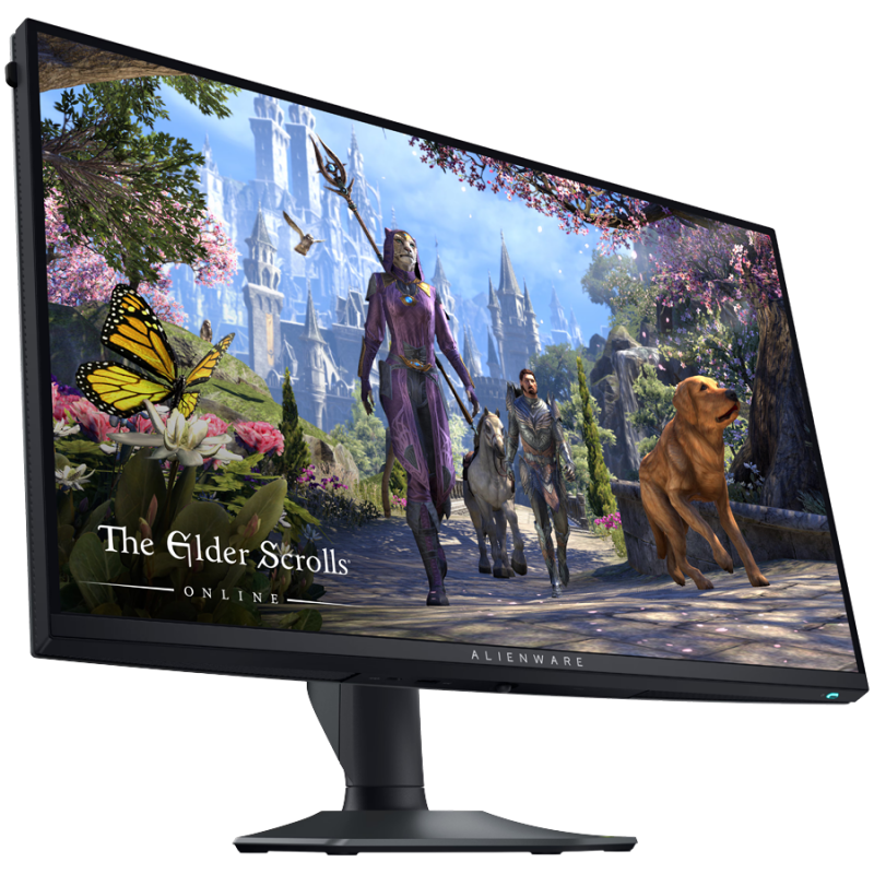 Alienware AW2725QF Gaming Монитор, 27" 16:9 IPS 3840x2160 up to 180Hz or 1920x1080 up to 360Hz, 0.5ms GtG, 1000:1, 400 cd/m2
