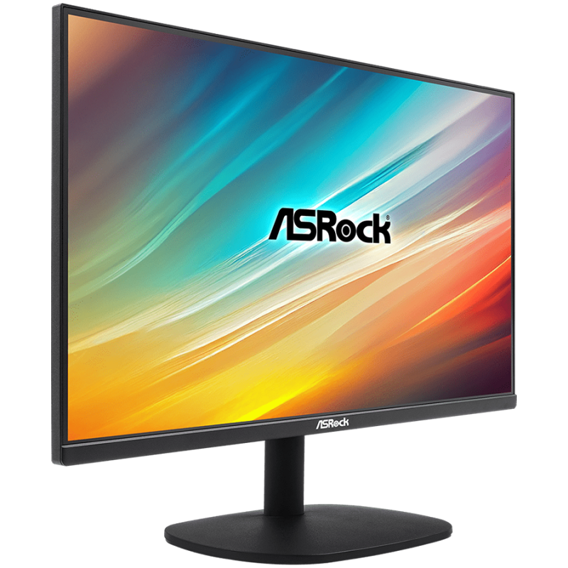Asrock Gaming Монитор, 24.5" FHD(1920x1080) IPS, 100 Hz, 99% sRGB, 16:9, 1300:1, 300 cd/m², 178º/178º, 1ms (MPRT), Flicker-free