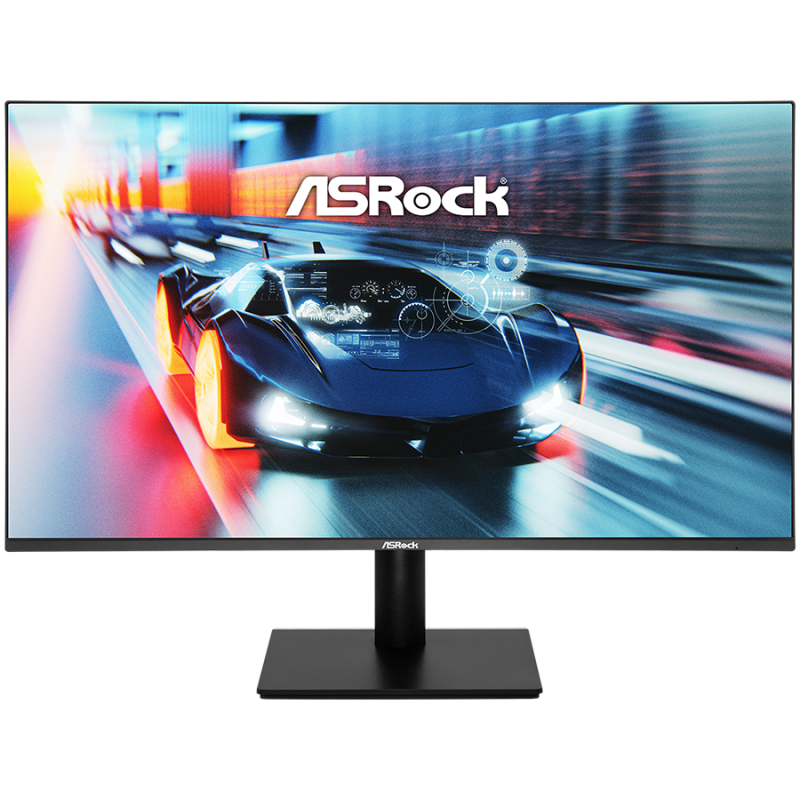 Asrock Gaming Монитор, 24.5 FHD(1920x1080) IPS, Anti-Glare, 120 Hz, 103 sRGB, 16:9, 1300:1, 300 nits, 178/178, 1ms (MPRT)