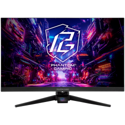 Asrock Gaming Монитор, 27" FHD(1920x1080) IPS, 180 Hz, 123 sRGB, 1100:1, 450 cd/m, 178/178, 1ms (MPRT), Flicker-free, 2x 2W Speakers, 2x HDMI 2.0, 1x DP 1.2, 1x Audio Jack (3.5mm), 3Y