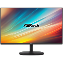 Asrock Gaming Монитор, 27" FHD(1920x1080) IPS, Anti-Glare, 100 Hz, 99% sRGB, 16:9, 1000:1, 300 cd/m², 178º/178º, 1ms (MPRT), Flicker-free, Tiltt Adjustment, 1x HDMI 2.0, 1x VGA, 3Y