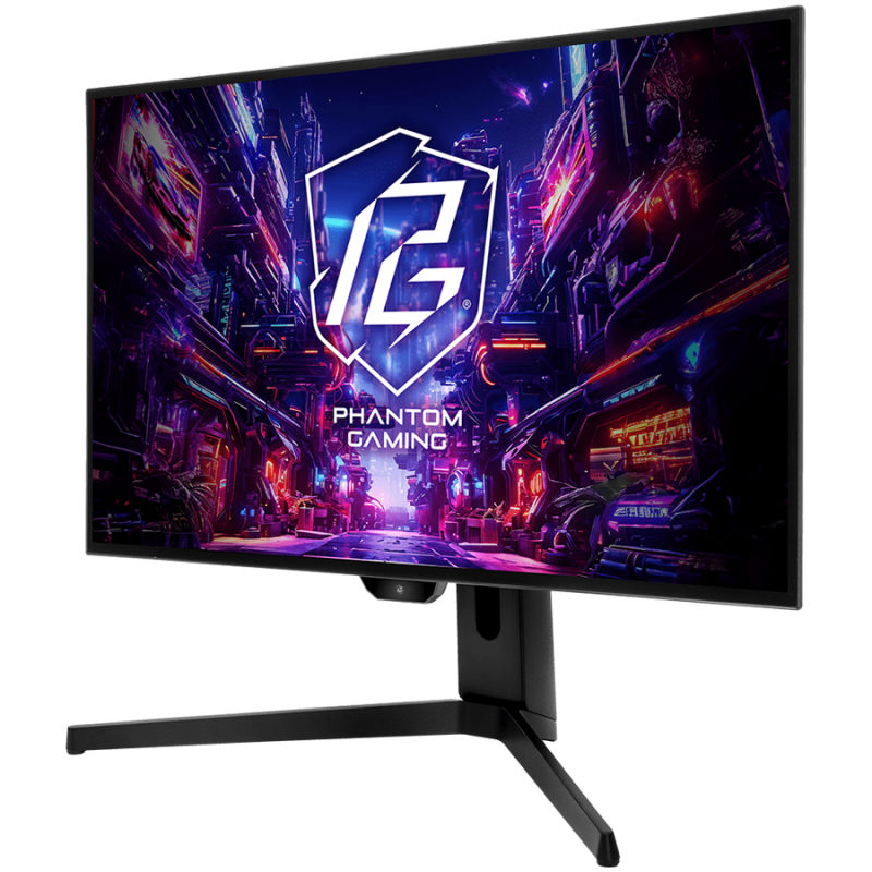 Asrock Gaming Монитор, 27" QHD(2560x1440) OLED, 240 Hz, 129% sRGB, 1 500 000:1, 16:9, 178/178, 0.03 ms, 275 nits, AMD FreeSync™
