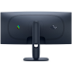 DELL Alienware 34 Curved Gaming Монитор AW3425DWM, 34" WQHD 3440x1440 at 180Hz, 21:9, 95% DCI-P3 (CIE 1976), 1 ms, 400 cd/m2(peak), 3000:1, 1.07 billion colours, 178/178, 2xHDMI, DP 1.4, USB 5Gbps Type-A,1 USB 5Gbps Type-B, Height, tilt, VESA