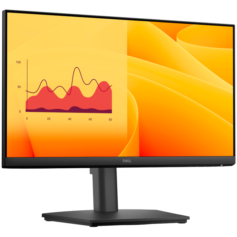 Dell Pro 22 Монитор - E2225HM 21.45" FHD 1920x1080 100Hz, 72% NTSC (CIE 1931), 103 PPI, 16:9, VA, AG, 250 cd/m2, 3000:1, 178/178, 5ms/8ms, DP, HDMI, VGA, Tilt