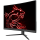MSI G27C4 E2 Curved Gaming Монитор, 27" 170Hz, FHD (1920x1080) 16:9, VA Anti-glare, 1500R curve, 1ms, 250nits, 3000:1, 178°/178°