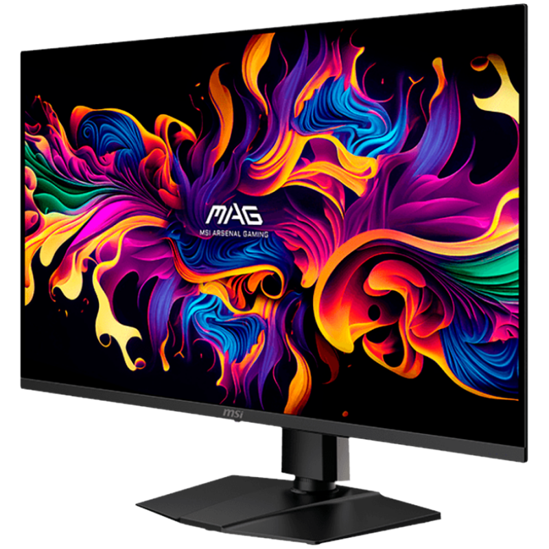 MSI MAG 322UP QD-OLED E16 Gaming Монитор, 31.5" 165Hz, UHD (3840x2160) 16:9, QD-OLED Anti-Reflection, 0.03ms, 250nits, 1500000:1, 178/178, G-SYNC Compatible, DisplayHDR True Black 400, Adjustable Stand, 1x DP, 2x HDMI, 1xType-C, 1xHeadphone out, 3Y