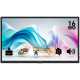 MSI PRO MP165 E6 Professional Business Portable Монитор, 15.6" 60Hz, FHD (1920x1080) 16:9, IPS Anti-glare, 4ms, 250nits, 1000:1, 178/178, Tilt, Speakers, 2x Type-C, 1x HDMI, 3Y Warranty
