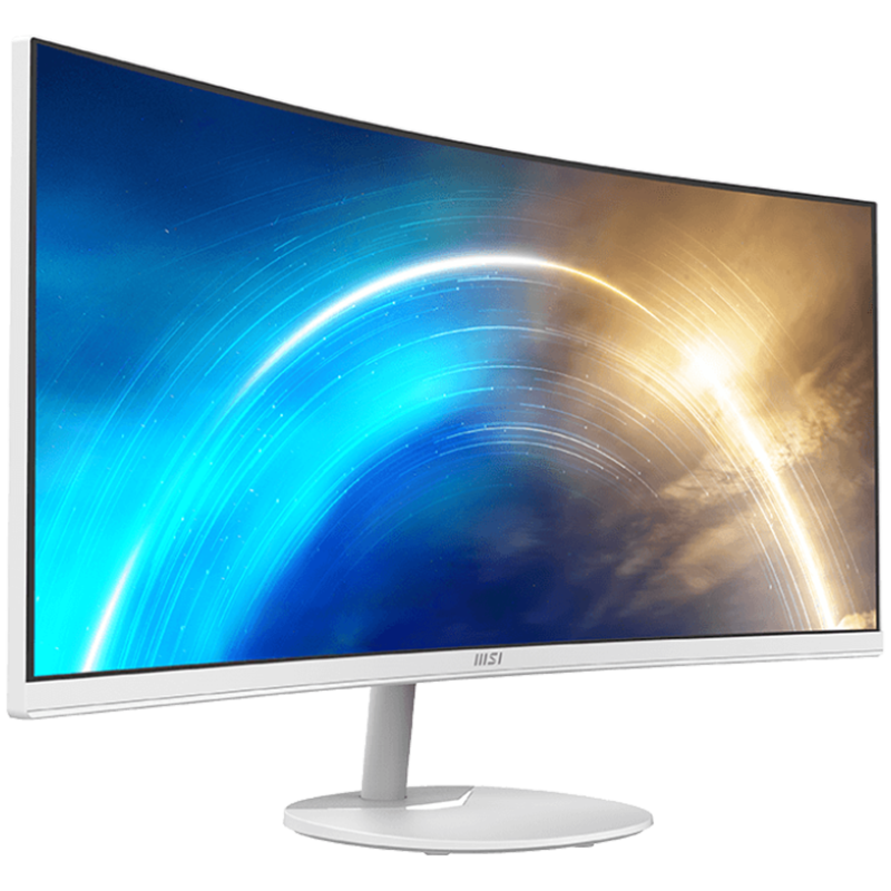 MSI PRO MP341CQW Professional Business Монитор, 34", 100Hz, UWQHD (3440x1440) 21:9, VA Anti-glare, 1ms/4ms, 3000:1, 178/178, 1500R