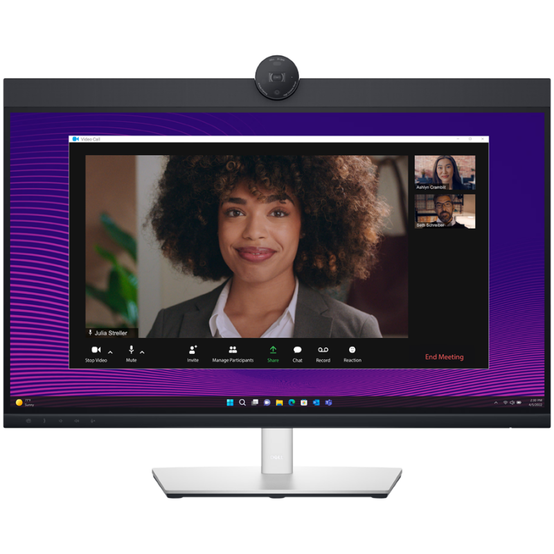 Монитор DELL P2724DEB Video Conferencing 27", 2560x1440, QHD, IPS Antiglare, 16:9, 1000:1, 350 cd/m2, 8ms/5ms, 178/178, 2xDP, HDMI