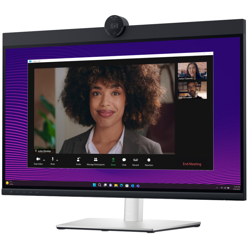 Монитор DELL P2724DEB Video Conferencing 27", 2560x1440, QHD, IPS Antiglare, 16:9, 1000:1, 350 cd/m2, 8ms/5ms, 178/178, 2xDP, HDMI