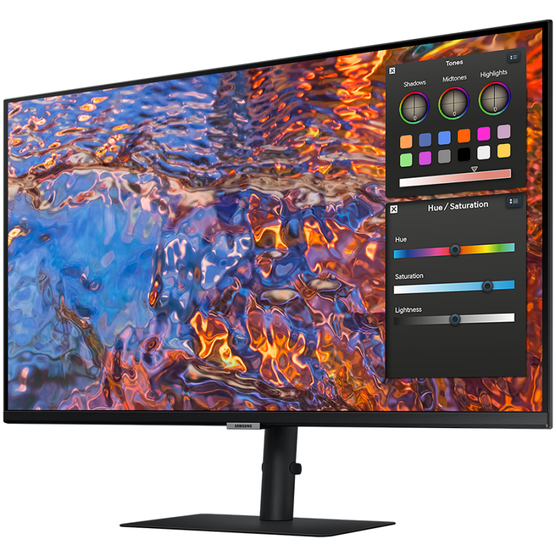Монитор LED Samsung LS27B800PXPXEN HRM S80PB, 27" UHD FLAT 16:9 (3840x2160) IPS 60Hz, 350 cd/㎡, 1000:1, HDR400, 5ms, 178/178, 1xDP