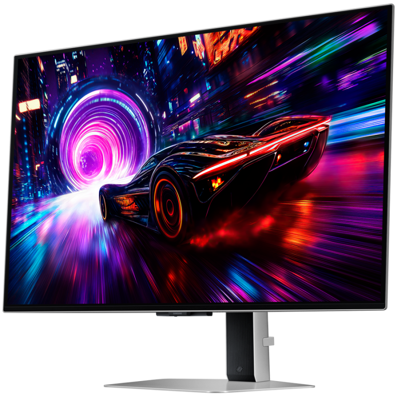 Монитор LED Samsung LS32FG810SUXEN Odyssey Oled G8 G81SF, 32" UHD Flat 16:9 (3840x2160) 240Hz, 260 cd/m2, 1m:1, HDR10+, 1ms (GTG), 178/178, FreeSync PP, 1xDP 2xHDMI, 2xUSB 3.2 , 3.5 Jack, Tilt/Pivot/Swivel/HeightAdj, 2Y