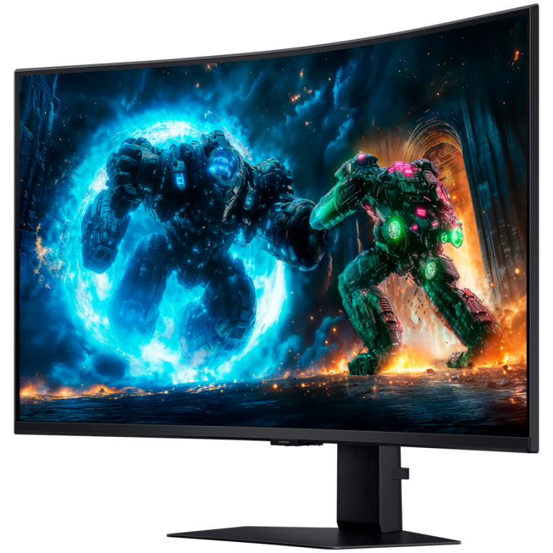 Монитор LED Samsung Odyssey G7 LS37FG750EUXEN 37", 3840x2160, UHD, 165Hz, VA AG, 16:9, 3000:1, 600 cd/m2 HDR600, 1ms, 178/178, 95% DCI-P3, DP, 2xHDMI, 2xUSB-A, Flicker-free, Tilt, Height Adjust, VESA 200x200, CoreSync Lighting, 2Y