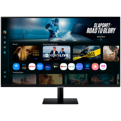 Монитор LED Samsung Smart M7 LS32FM700UUXDU 32", 3840x2160, 4K UHD, 60Hz, VA, HDR10, 16:9, 3000:1, 300 cd/m2, 4ms, 178/178, USB-C (65W), HDMI, 2xUSB-A, Smart TV Apps, Tizen OS, Flicker-free, Tilt, Height Adjust, 2Y warranty