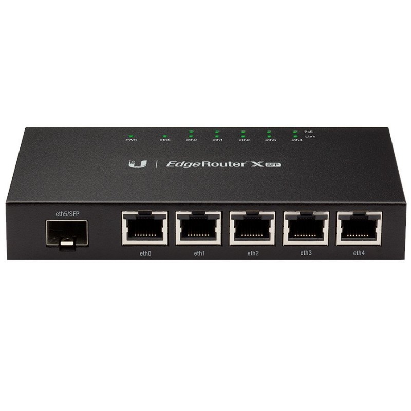 EdgeRouter X, 6-Port, PoE, SFP-ER-X-SFP-EU
