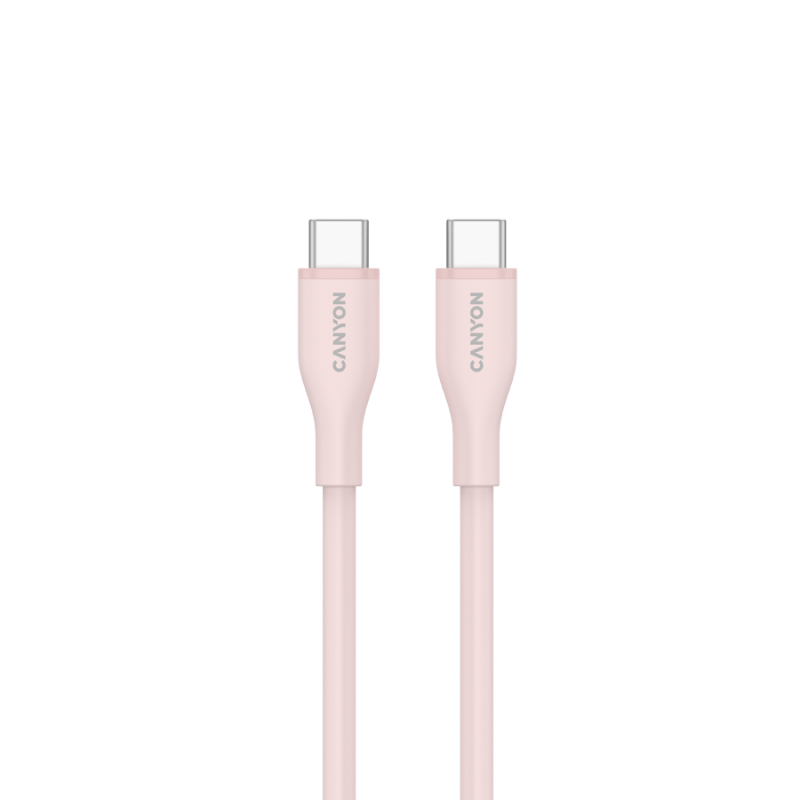 CANYON cable CC60SC10 C-C 60W 1m Silicon Pink Sand, CNS-CC60SC10PS
