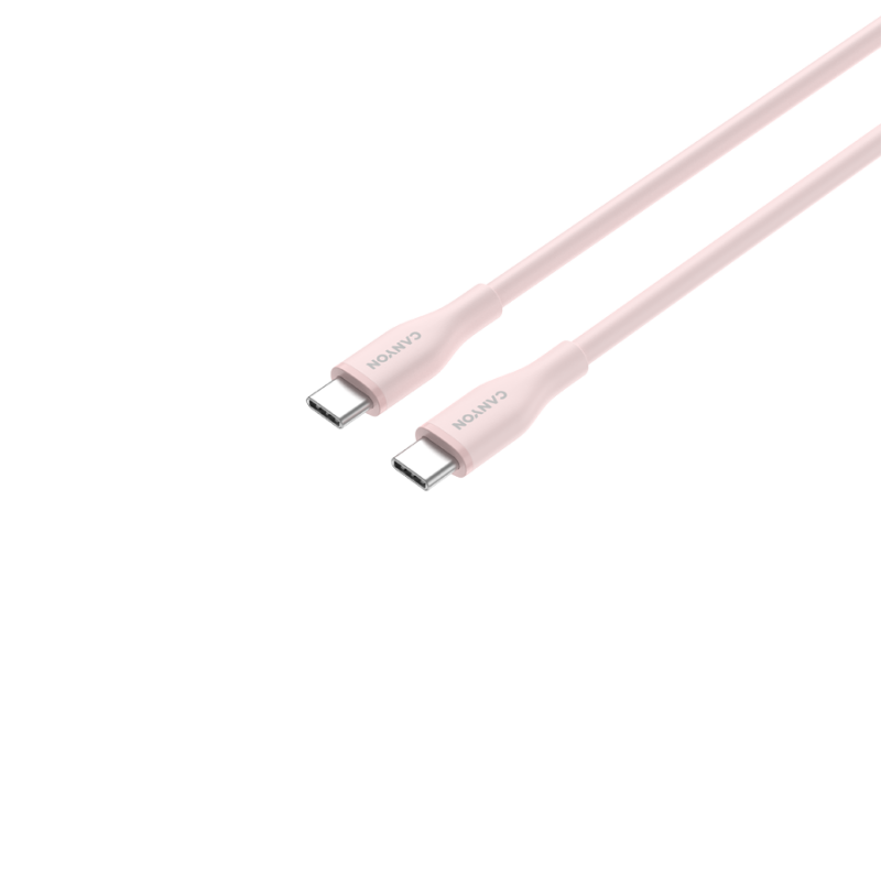 CANYON cable CC60SC10 C-C 60W 1m Silicon Pink Sand, CNS-CC60SC10PS