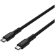 CANYON cable OnWire 60CL C-C 60W COLOR Braided 1m Black, CND-CCAP60AB10B