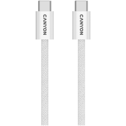 CANYON cable OnWire 60MG C-C 60W Magnet Braided 1m White