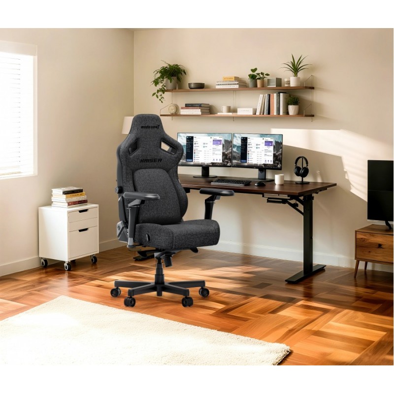 Anda Seat геймърски стол Gaming Chair Kaiser 4 V2 XL6D - Fabric Black