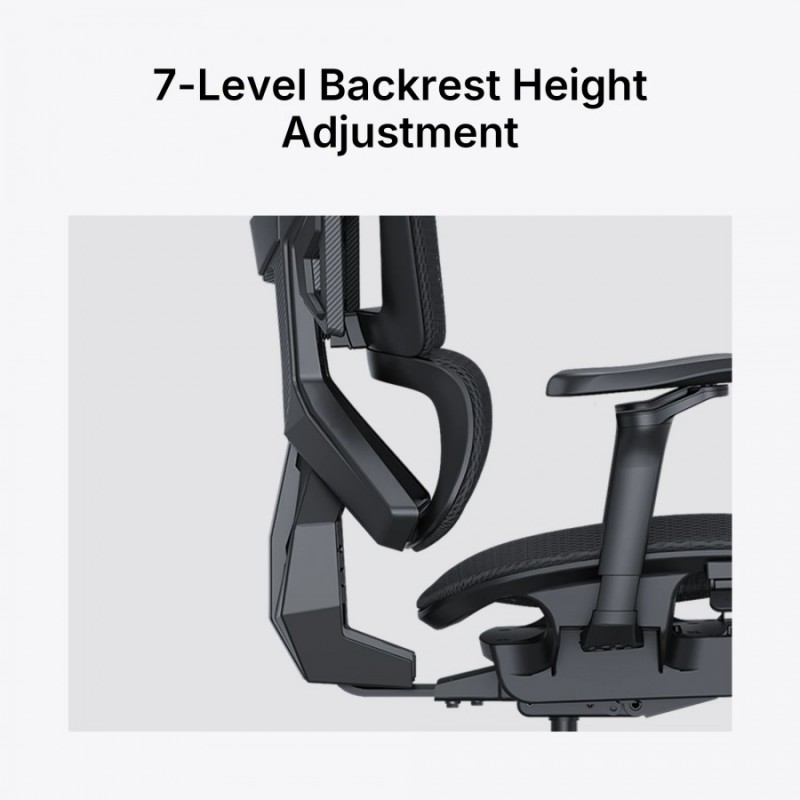 Anda Seat геймърски стол Gaming Chair X-Air Mega - XL Black Mesh