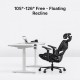 Anda Seat геймърски стол Gaming Chair X-Air Mega - XL Black Mesh