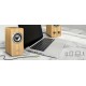 Genius тонколони Speakers 2.0 - SP-HF400 - 10W RMS, Dark Brown
