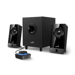 Genius тонколони Speakers 2.1 - SW-2.1 300X - 10W RMS, Black