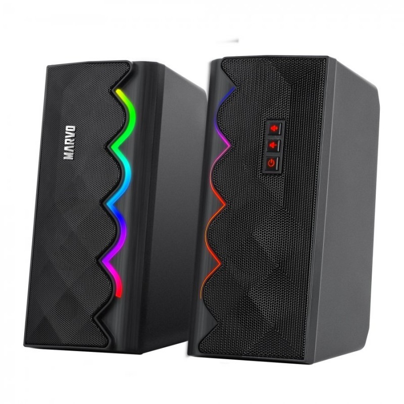 Marvo Тонколони Gaming Speakers 2.0 6W Bluetooth RGB - MARVO-SG-269-MARVO-SG-269