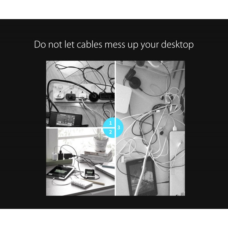 Orico организатор за кабели Cable Management - CBSX-BK, CBSX-BK