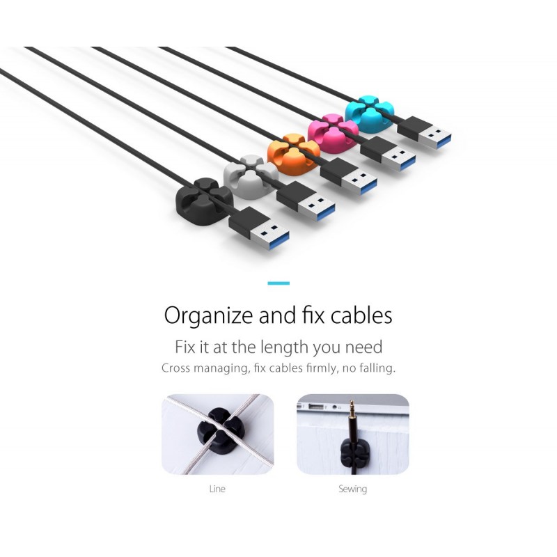 Orico организатор за кабели Cable Management - CBSX-BK, CBSX-BK