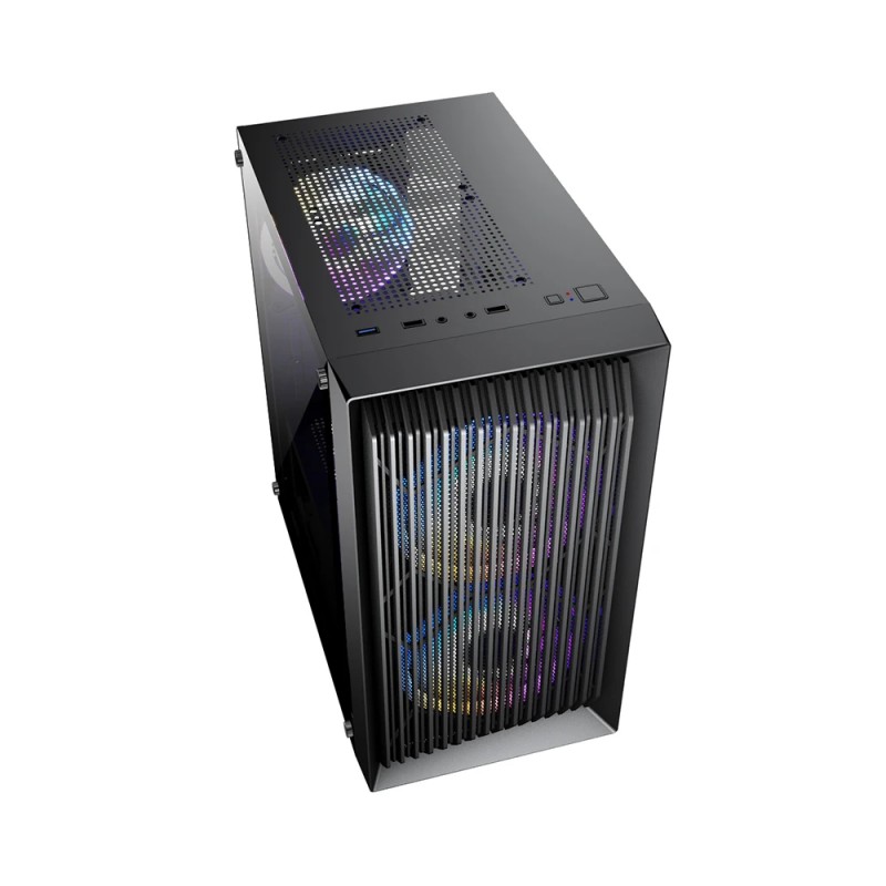 1stPlayer кутия Case mATX - BS-2 - 3 fans included, BS-2-3F1-BK