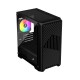 1stPlayer кутия Case mATX - TRILOBITE T5 Black, T5-4F1-BK