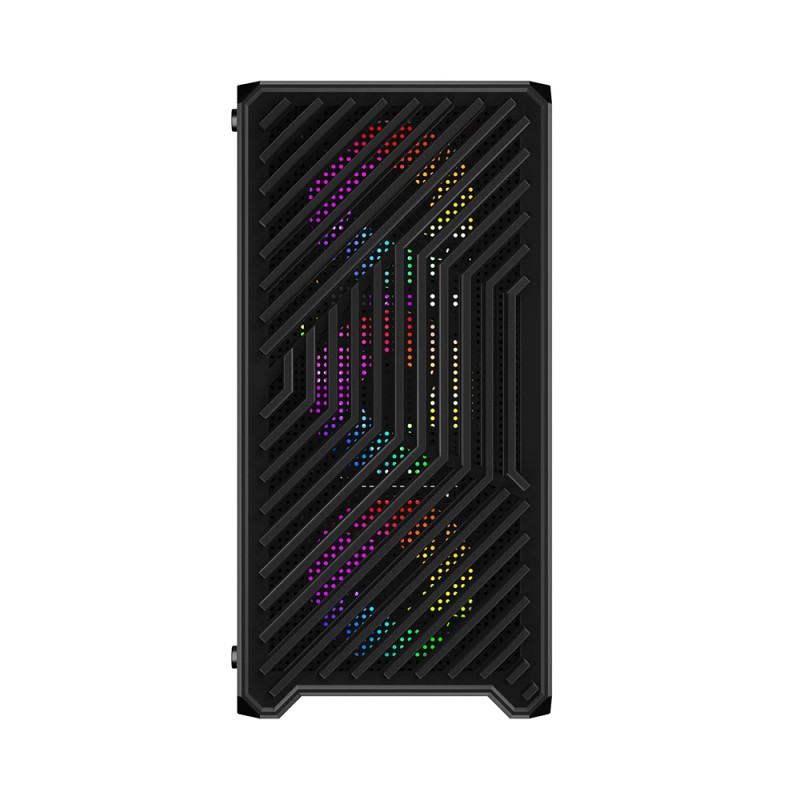 1stPlayer кутия Case mATX - TRILOBITE T5 Black, T5-4F1-BK
