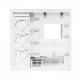 Arctic кутия Case E-ATX - Xtender (White) - 5 A-RGB Fans included