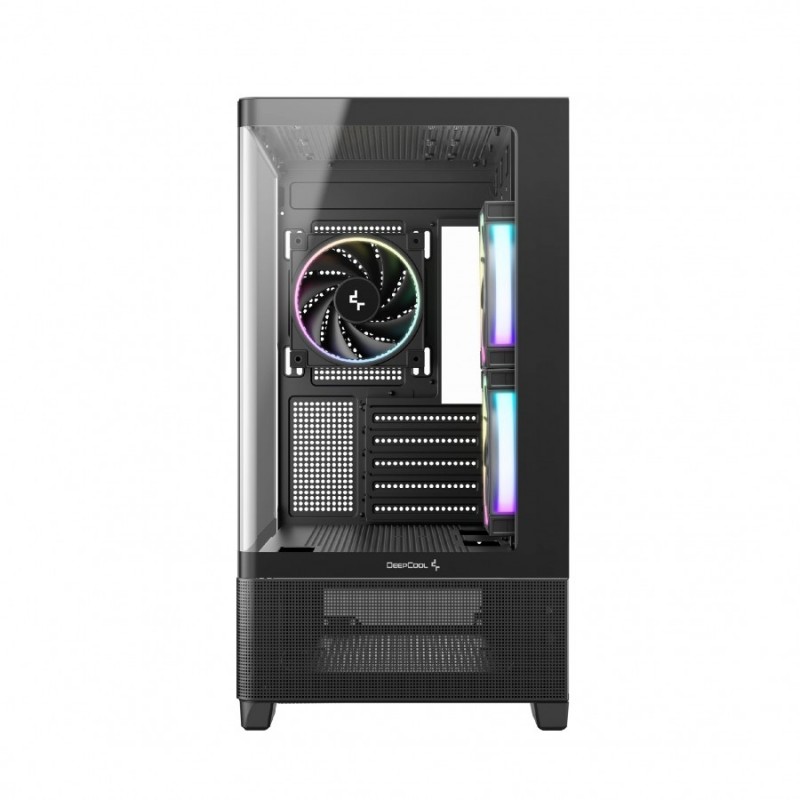 DeepCool кутия Case ATX - CG380U 3F - 3 ARGB Fans, USB-C