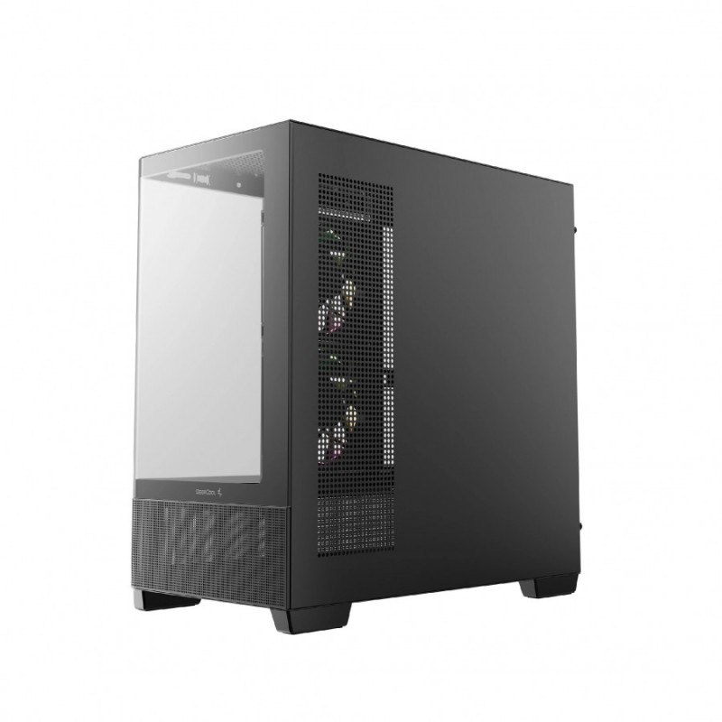 DeepCool кутия Case ATX - CG380U 3F - 3 ARGB Fans, USB-C