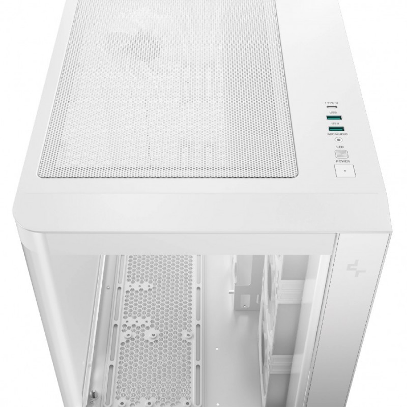 DeepCool кутия Case ATX - CG530U 4F WH - 4 ARGB Fans