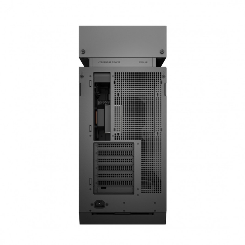 DeepCool кутия Case ATX - CL6600 - Modular Split-Chamber, 360 mm AIO Pre-Installed, 2 ARGB fans