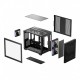 DeepCool кутия Case mATX - CG330 MESH 3F