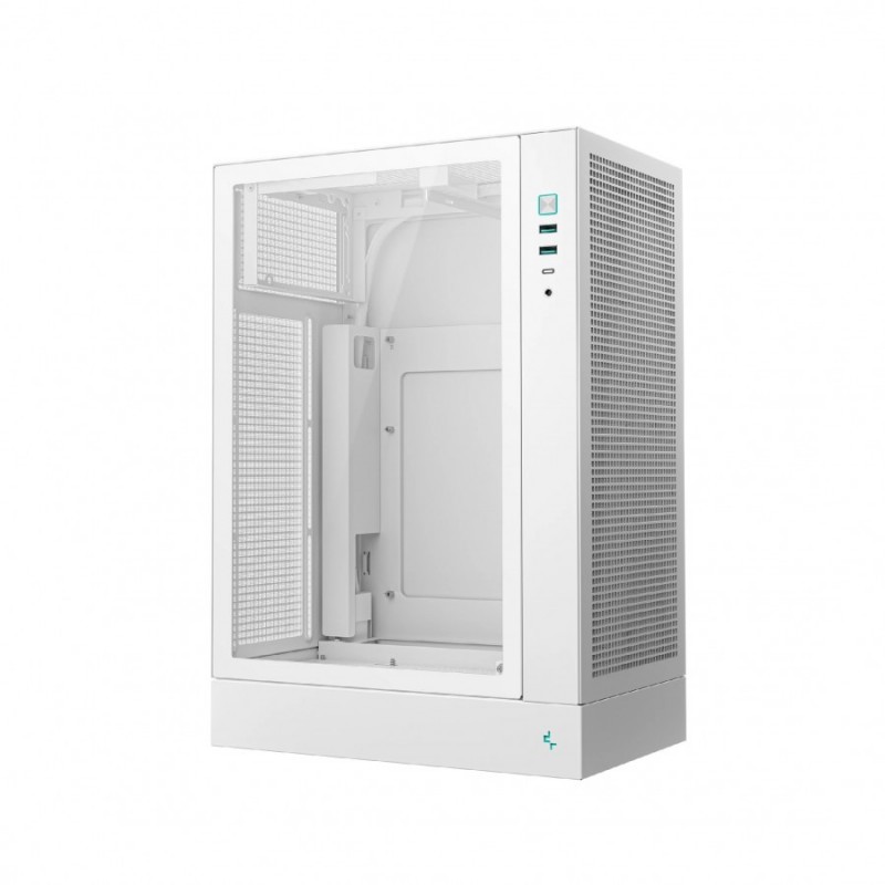DeepCool кутия Case mATX - CH170 PLUS WH