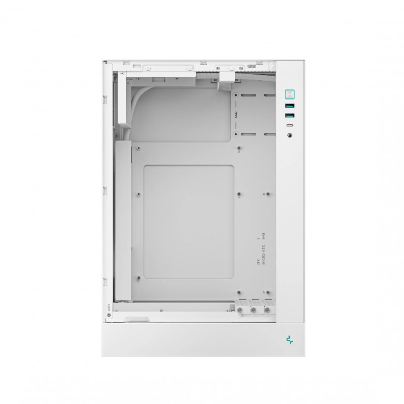 DeepCool кутия Case mATX - CH170 PLUS WH
