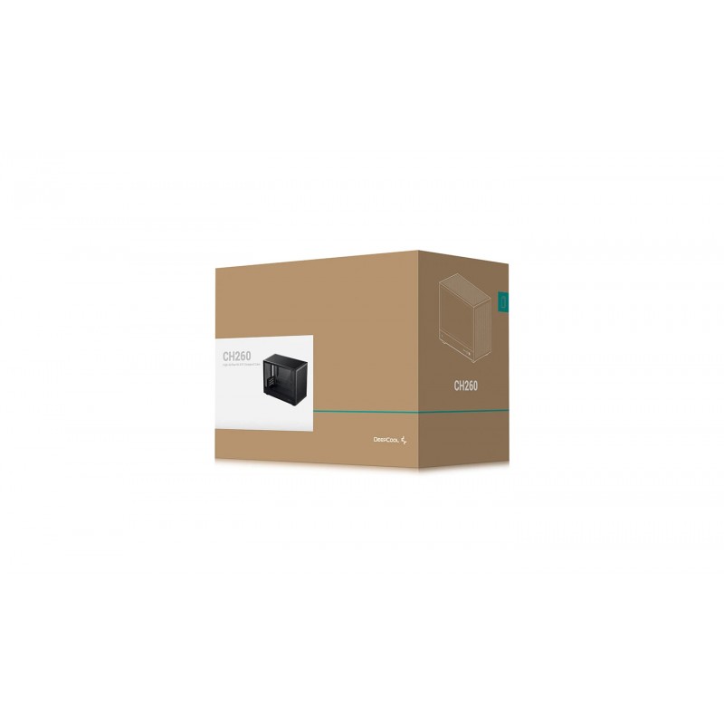 DeepCool кутия Case mATX - CH260, R-CH260-BKNGM0-G-1