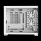 Gamdias кутия Case mATX - AURA GC10M v2 White - 3 x 120 mm A-RGB, USB-C, Tempered Glass