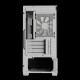 Gamdias кутия Case mATX - AURA GC9M Elite White - 3 x 120 mm A-RGB, USB-C, Tempered Glass